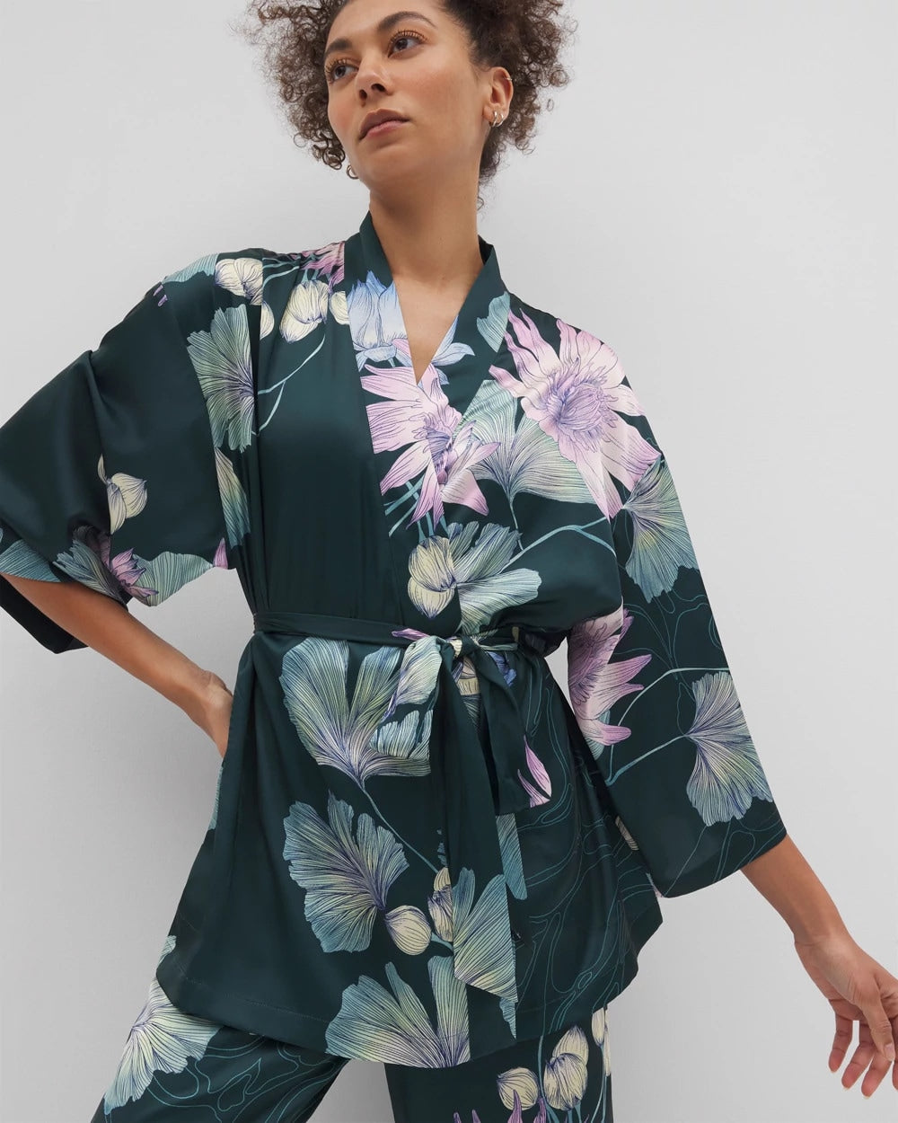 HAVEN BOTANICAL P DRK SEA - Short Robe