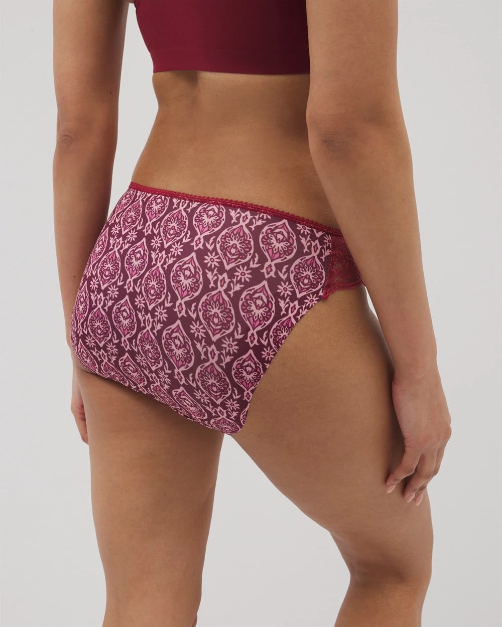 PLENTIFUL PIECES KISS - Edge Bikini Panty with Lace