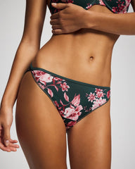 COTTAGE FLORAL MINI GREEN - Edge Bikini Panty