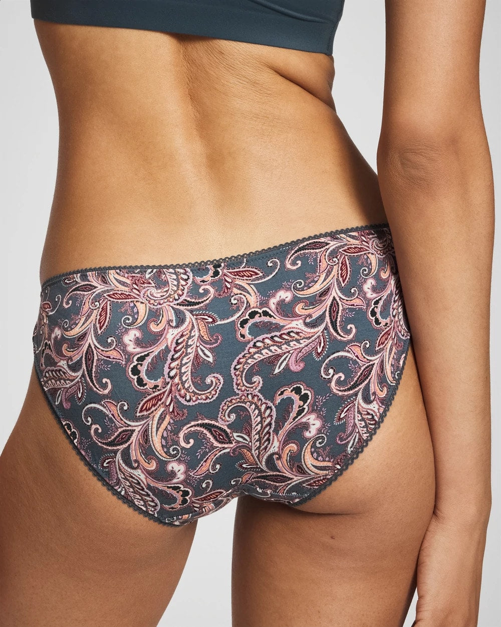IMPERIAL PAISLEY M PET - Bikini Panty with Lace