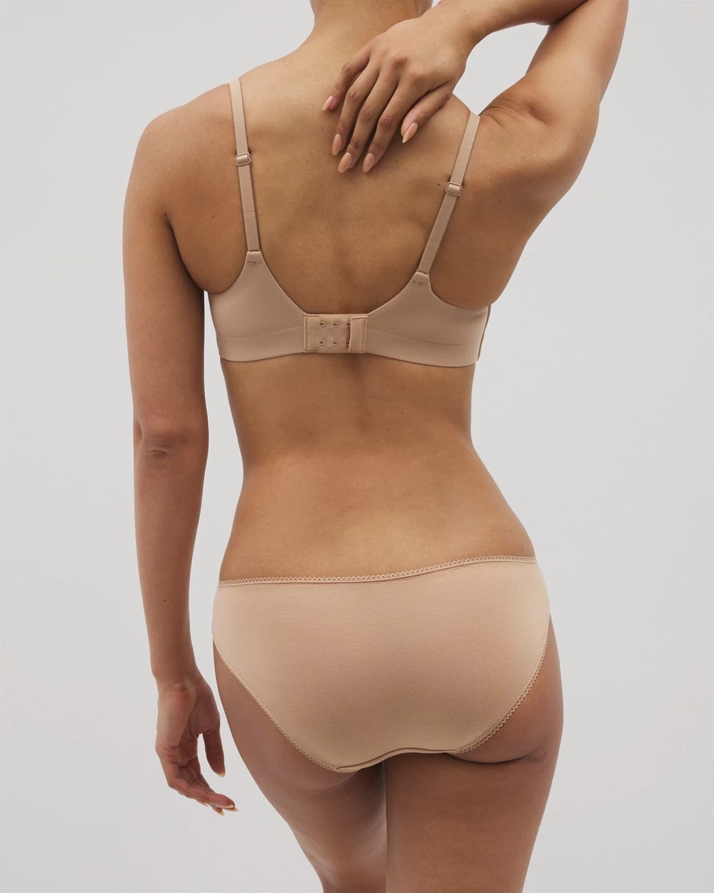 WARM AMBER - Bikini Panty with Lace