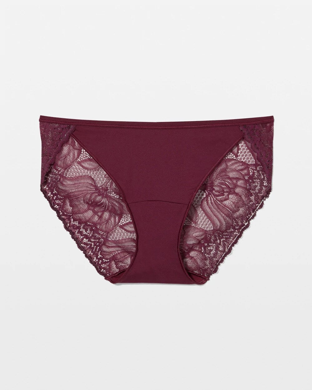 VELVET PLUM - Lace Back Bikini Panty