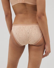 PEACH PARFAIT - Soma Bikini Panty with Stretch Lace