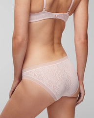 PRETTY PINK - Soma Bikini Panty with Stretch Lace