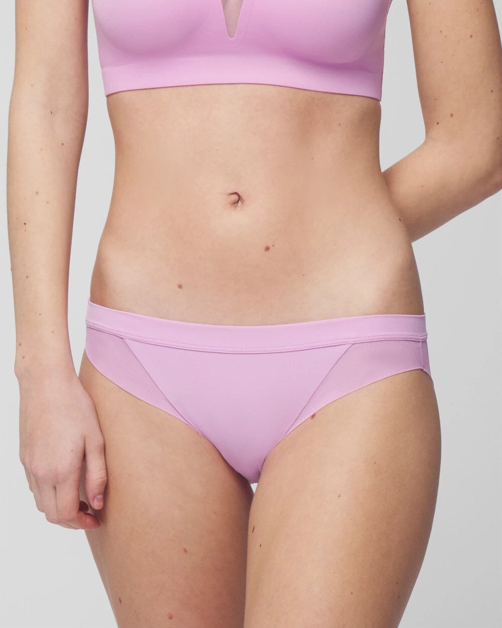 META MAUVE - Mesh Bikini Panty