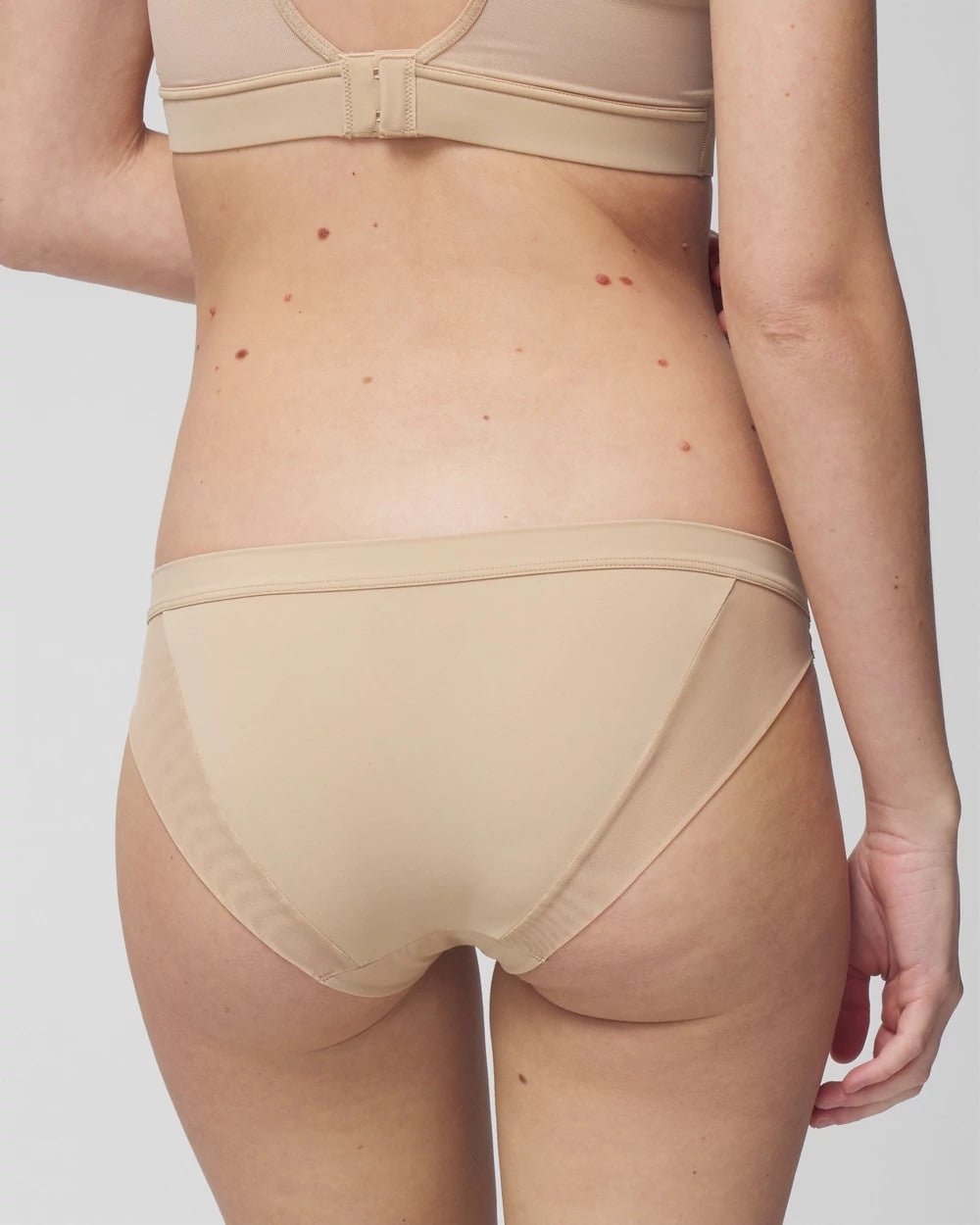 WARM AMBER - Mesh Bikini Panty