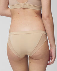 WARM AMBER - Mesh Bikini Panty