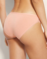 PEACH CLAY - Bikini Panty with Enchanting Lace