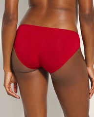 PAINT THE TOWN RED - Bikini Panty with Enchanting Lace