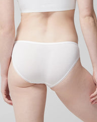 OPTIC WHITE - Bikini Panty with Enchanting Lace