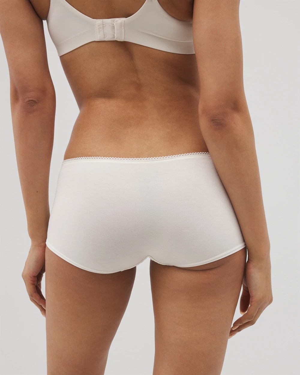 IVORY - Lace Boyshort Panty