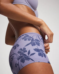 REFLECTION BLOOMS M LAV - Edge Boyshort Panty