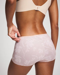 REFLECTION BLOOMS M PINK - Edge Boyshort Panty