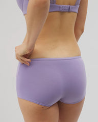 JACARANDA - Boyshort Panty with Enchanting Lace