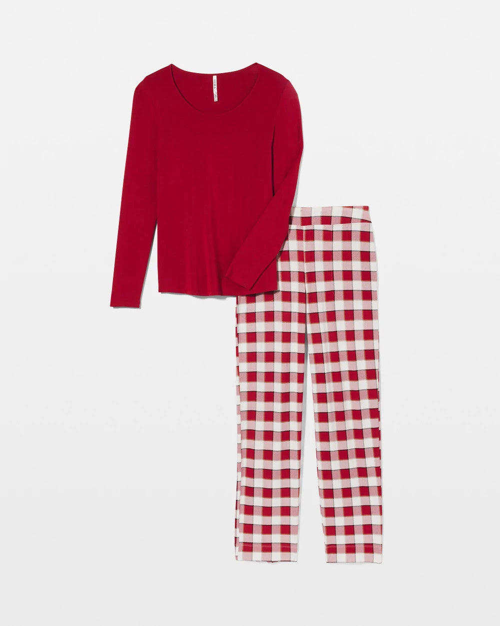 DREAMSCAPE PLAID CHAMP - Packaged Long-Sleeve Pant Pajama Set