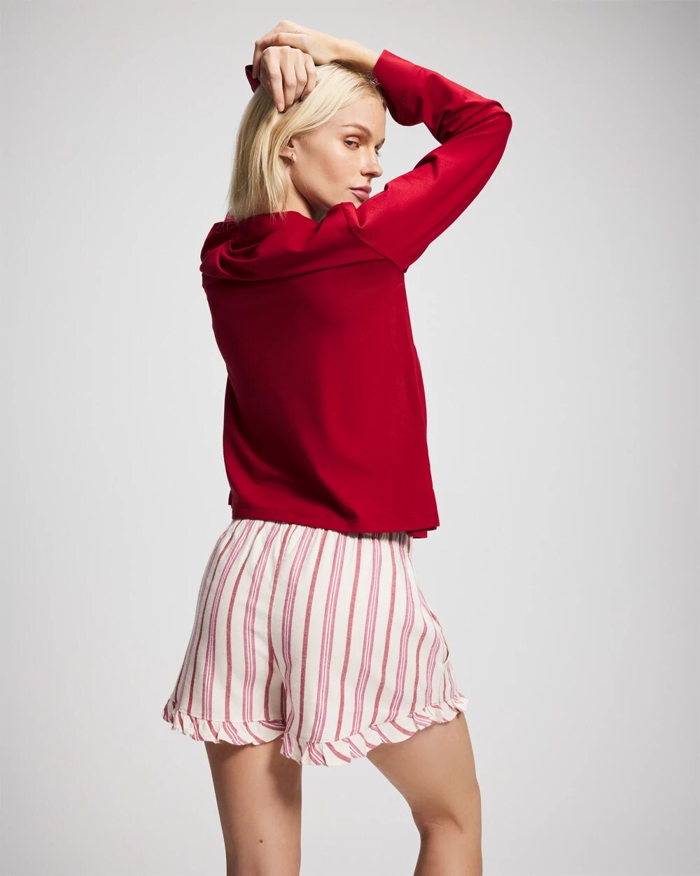 SMART STRIPE CHAMPAGNE - Pajama Set