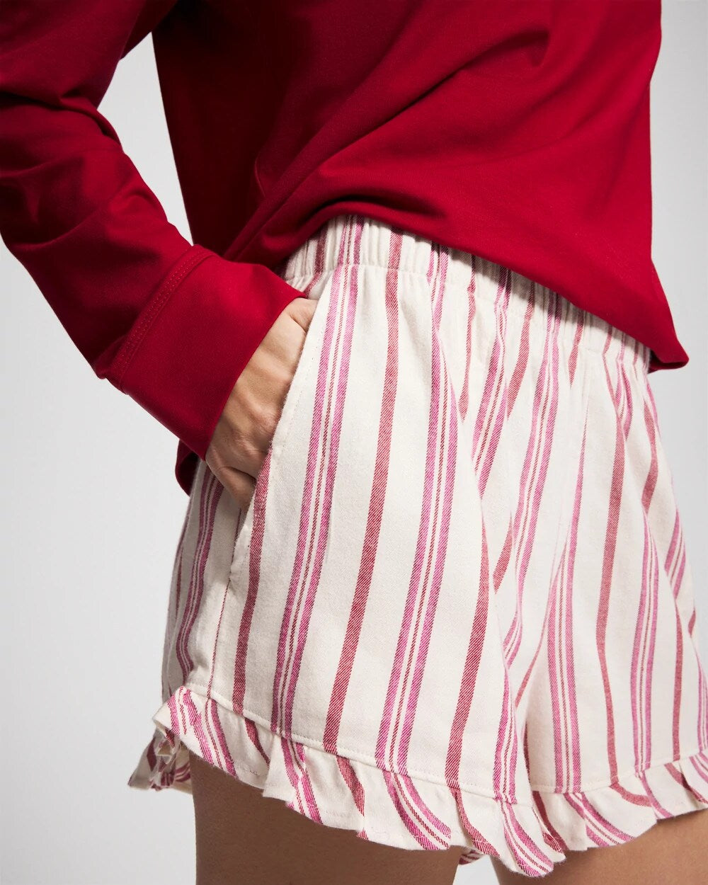 SMART STRIPE CHAMPAGNE - Pajama Set
