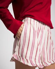 SMART STRIPE CHAMPAGNE - Pajama Set