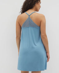 BLUE HEAVEN - Geo Lace Chemise