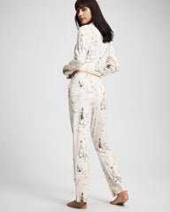FIZZ THE SEASON FOIL - Ankle Pajama Pant