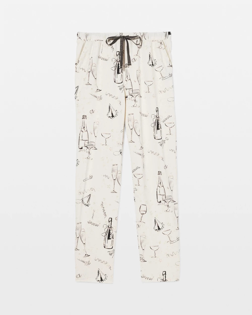 FIZZ THE SEASON FOIL - Ankle Pajama Pant