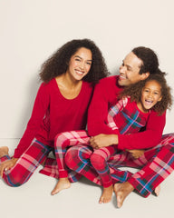 PAINT THE TOWN RED - Men's Henley Pajama Top