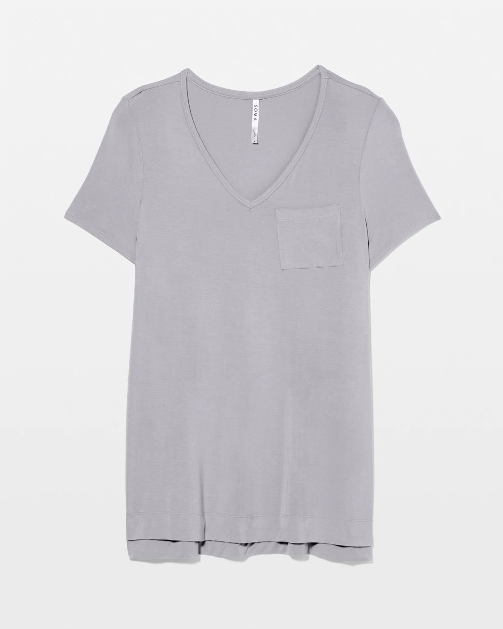 MOONSTONE - Short Sleeve Pajama Tunic Tee