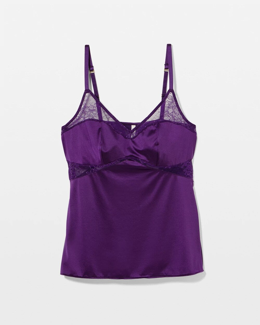 MAJESTIC PURPLE - Lace Corsetry Cami