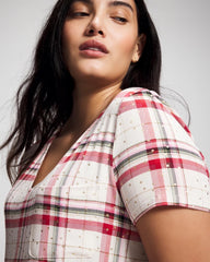 TARTAN TEXTILE CHAMP - Short Sleeve Sleepshirt