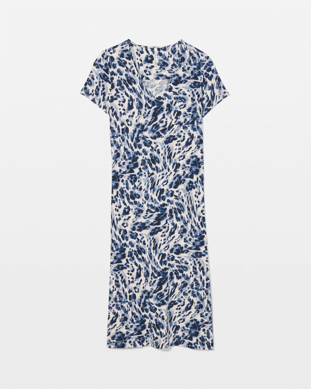 LOVELIEST LEOPARD PARCH M - Short Sleeve Long Sleepshirt