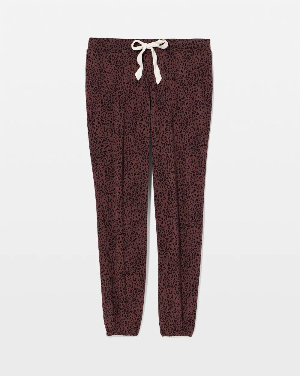 HOT SPOT MOCHA - Banded Ankle Pajama Pant