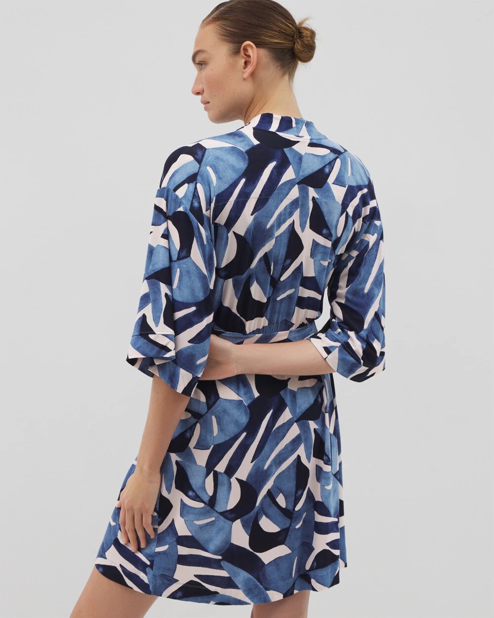 TROPICAL BREEZE SKY - Short Robe