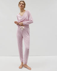 CANT BE TAMED LILAC - Banded Ankle Pajama Pant