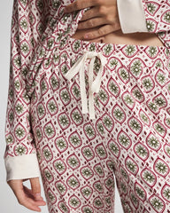 PATTERNED PIECES CHAMP - Banded Ankle Pajama Pant