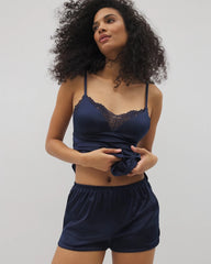NIGHTFALL NAVY - Pajama Shorts