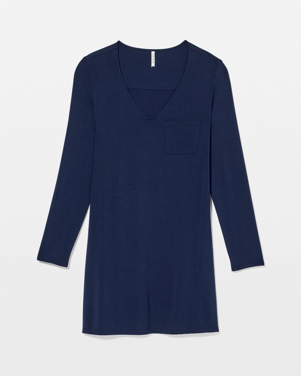 NIGHTFALL NAVY - Long-Sleeve Sleepshirt
