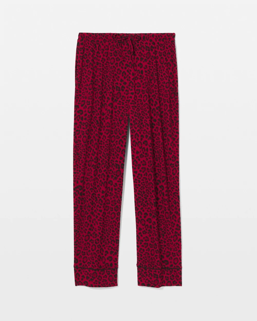 FELINE PAINT THE TOWN RED - Printed Pajama Pant