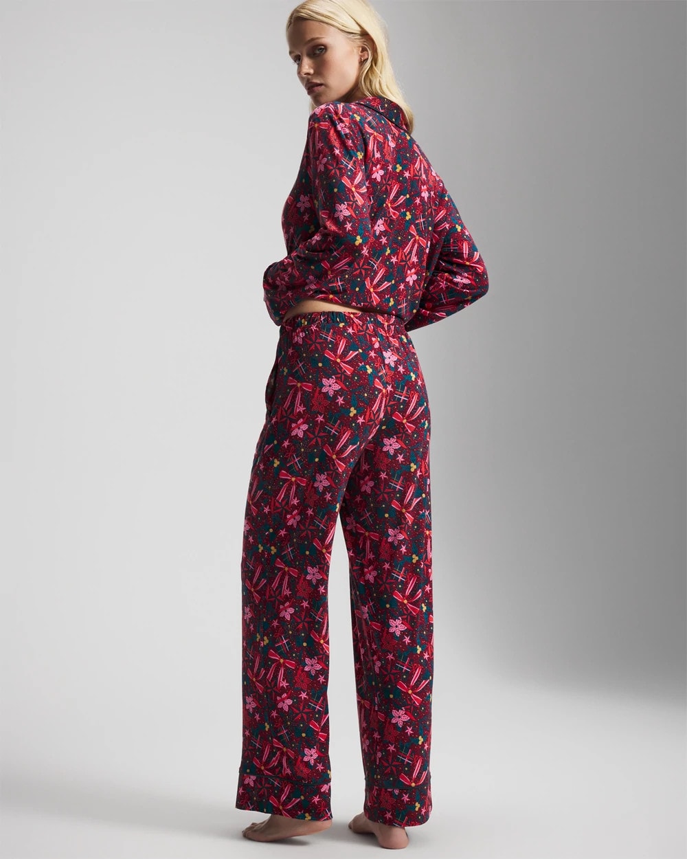 HOLLY JOLLY RED VELVET - Printed Pajama Pant