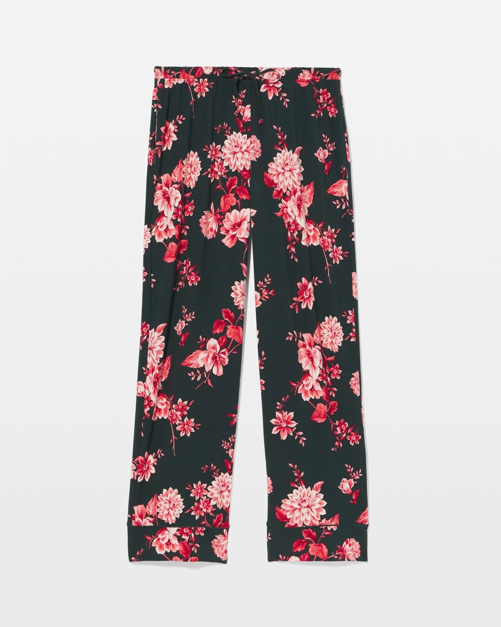 COTTAGE FLORAL GREEN - Printed Pajama Pant