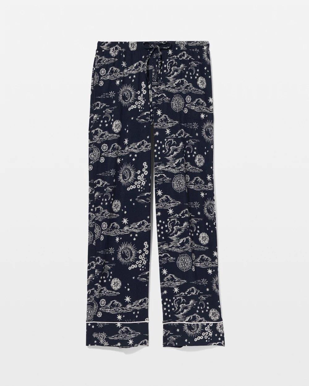 COSMIC BALLET NAVY - Printed Pajama Pant