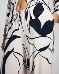 NOUVEAU FLORA CHAMP - Printed Pajama Pant