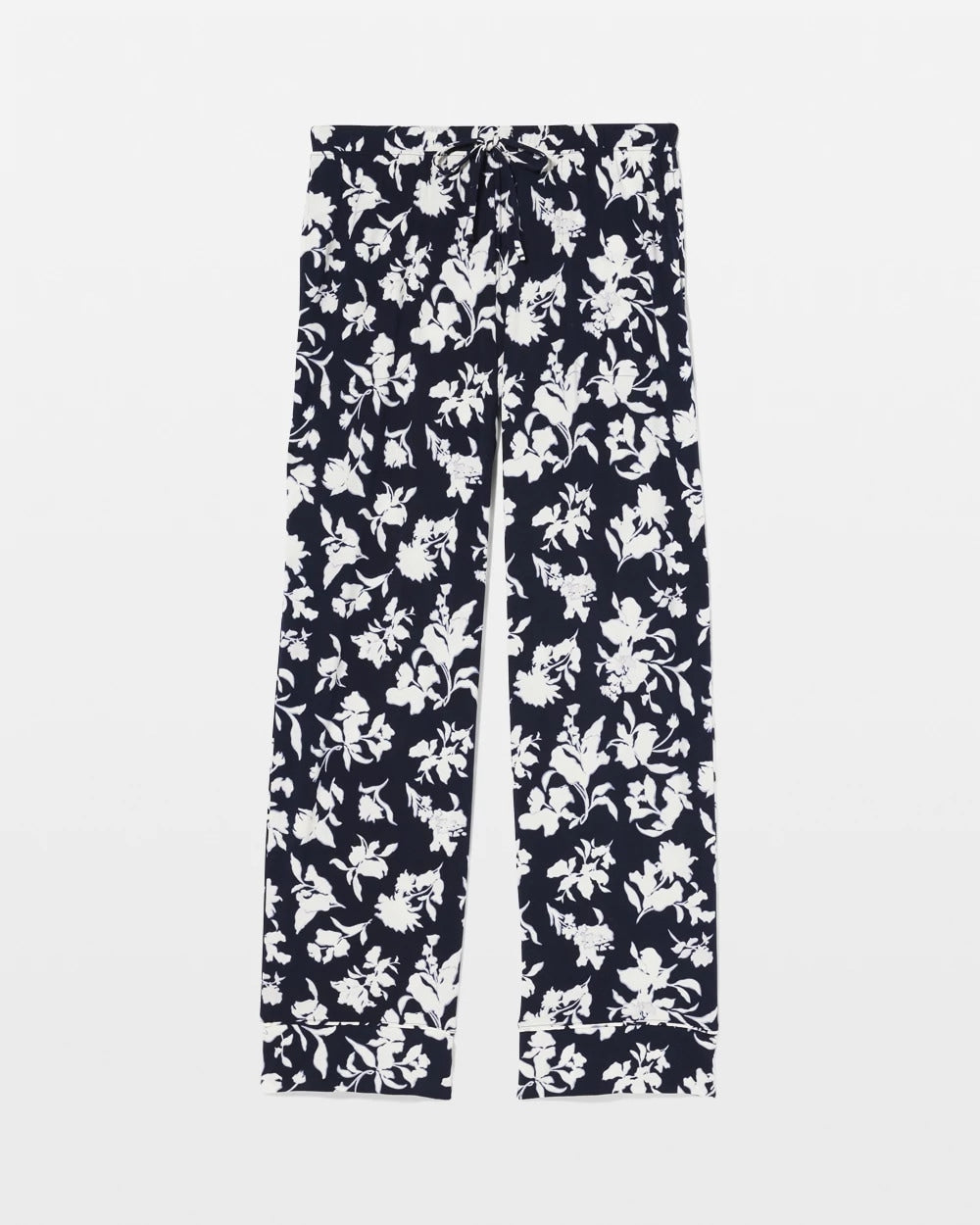SERENITY PETALS NAVY - Printed Pajama Pant