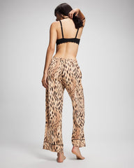 SPLENDID LEOPARD AMBER - Printed Pajama Pant