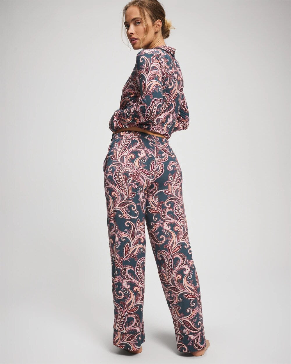 IMPERIAL PAISLEY MD PET - Printed Pajama Pant