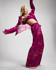 WILD WONDERS MAGENTA - Pajama Pants