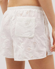 COCONUT - Cotton Eyelet Pajama Short