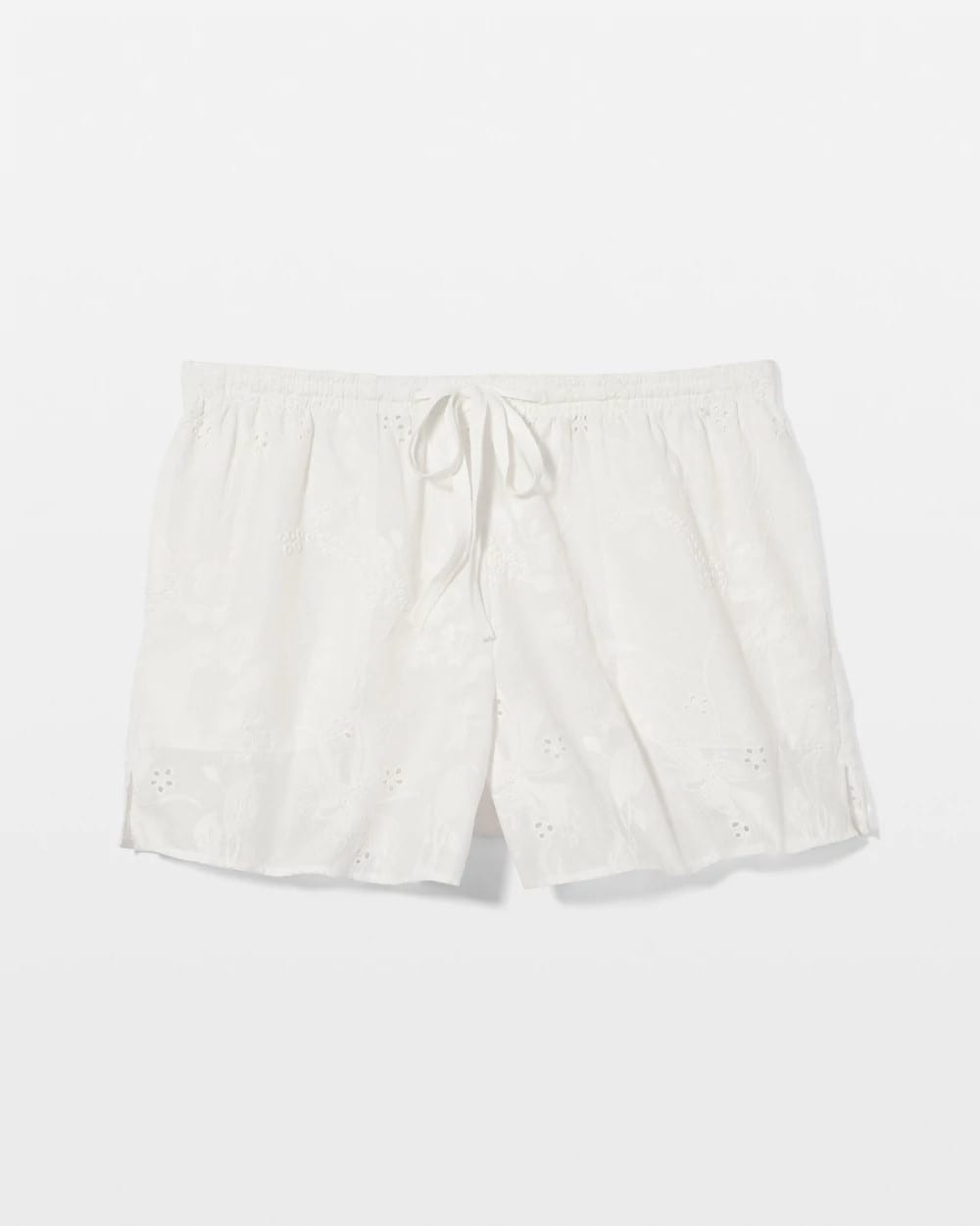 COCONUT - Cotton Eyelet Pajama Short