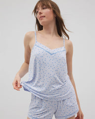 MERRY DOT OCEAN AIR - Piped Pajama Cami