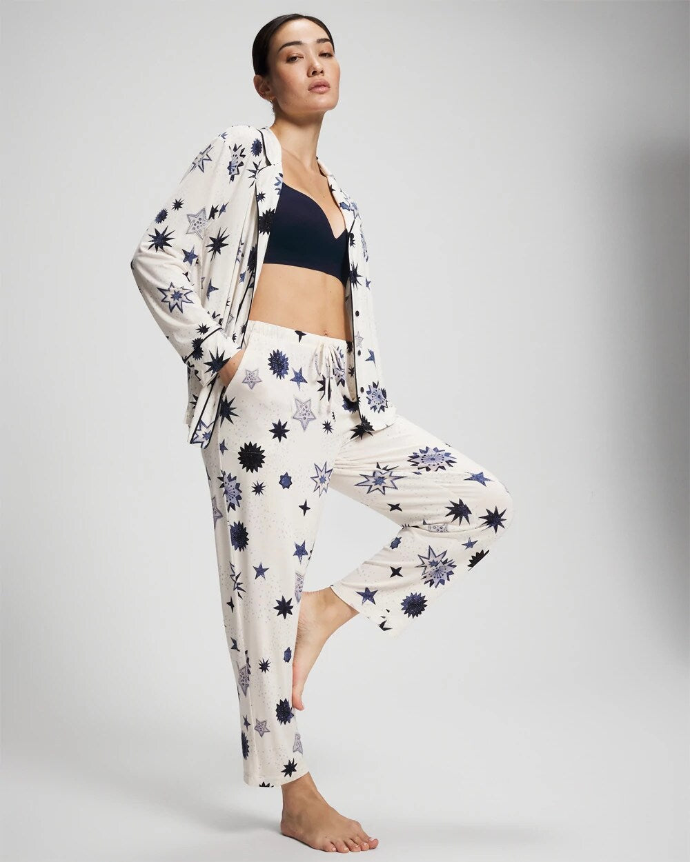 CELESTIAL CHARMS CHAMP - Ankle Pajama Pant