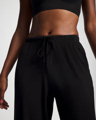 BLACK - Ankle Pajama Pant
